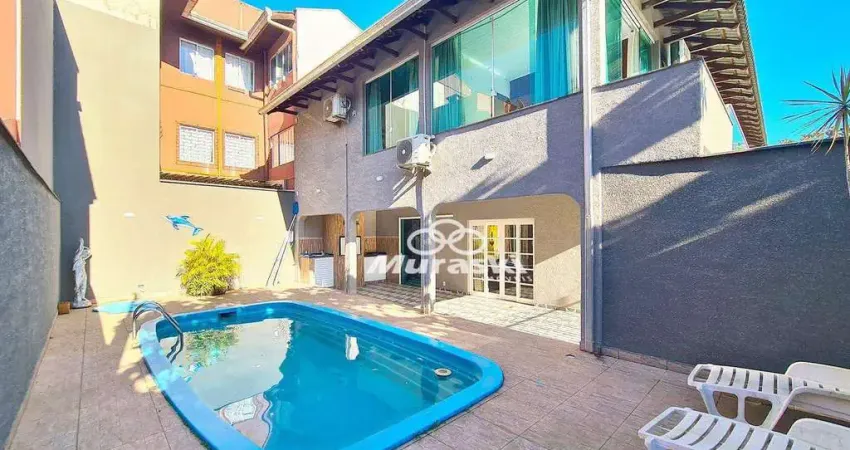 Sobrado com 7 dormitórios - venda por R$ 1.200.000,00 ou aluguel por R$ 1.500,00/dia - Brejatuba - Guaratuba/PR