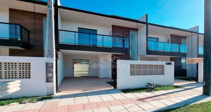 Sobrado com 3 dormitórios à venda, 96 m² por R$ 519.000,00 - Nereidas - Guaratuba/PR