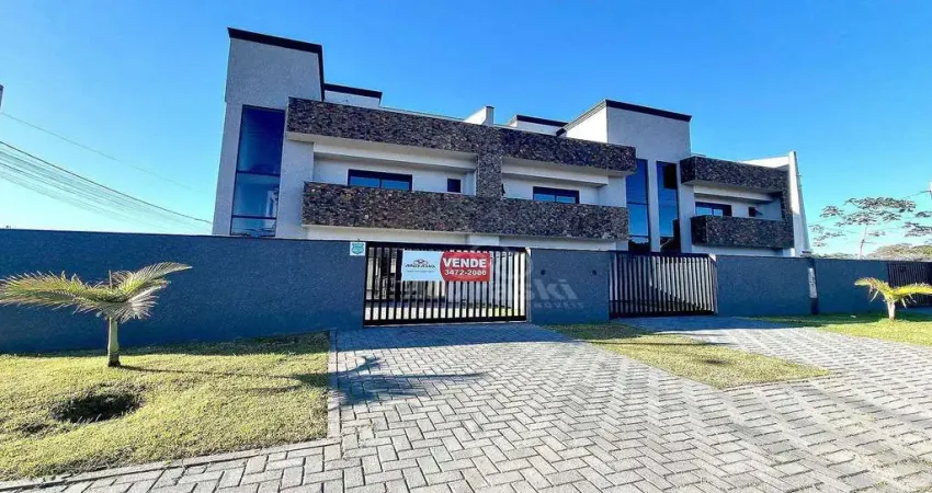 Sobrado com 3 dormitórios à venda, 164 m² por r$ 890.000,00 - brejatuba - guaratuba/pr