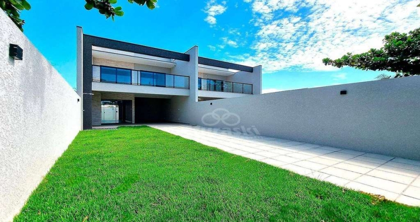 Sobrado com 3 dormitórios à venda, 140 m² por R$ 750.000,00 - Coroados - Guaratuba/PR