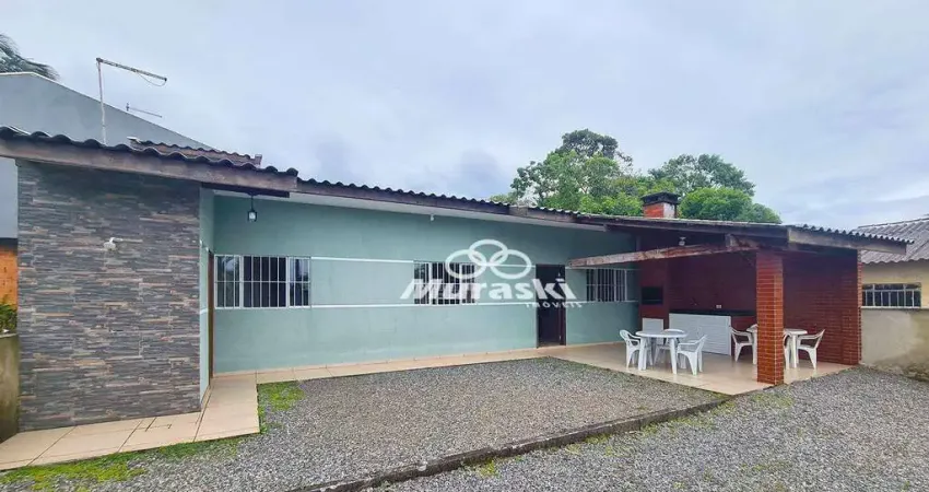 Casa com 2 dormitórios para alugar, 60 m² por r$ 350,00/dia - nereidas - guaratuba/pr