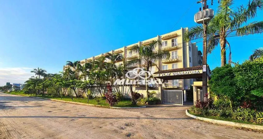 Apartamento com 2 dormitórios para alugar, 50 m² por R$ 250,00/dia - Brejatuba - Guaratuba/PR