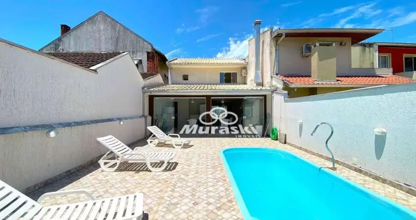 Sobrado com piscina, 3 dormitórios para alugar por R$ 3.691/mês - Eliana - Guaratuba/PR