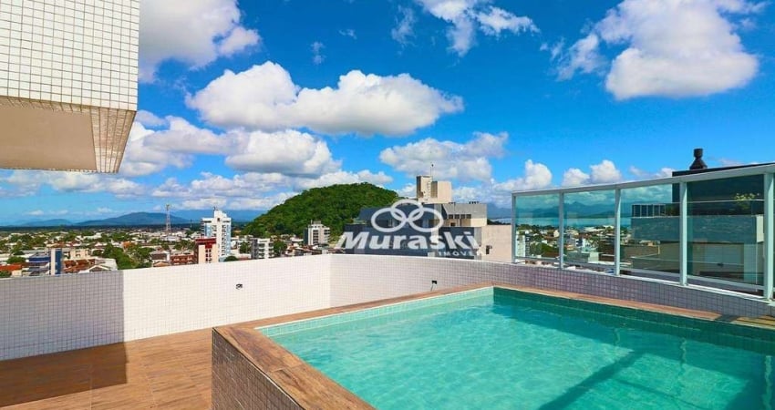 Cobertura com 3 dormitórios à venda por R$ 2.200.000,00 - Centro - Guaratuba/PR