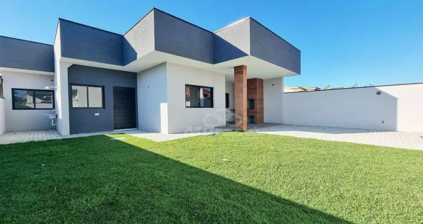 Casa com 3 dormitórios à venda, 78 m² por r$ 410.000,00 - cohapar - guaratuba/pr