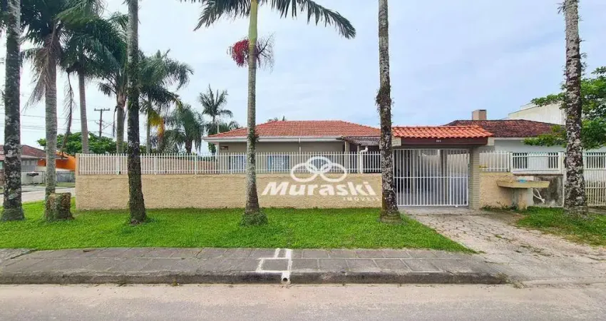 Casa com 3 dormitórios para alugar por r$ 450,00/dia - nereidas - guaratuba/pr