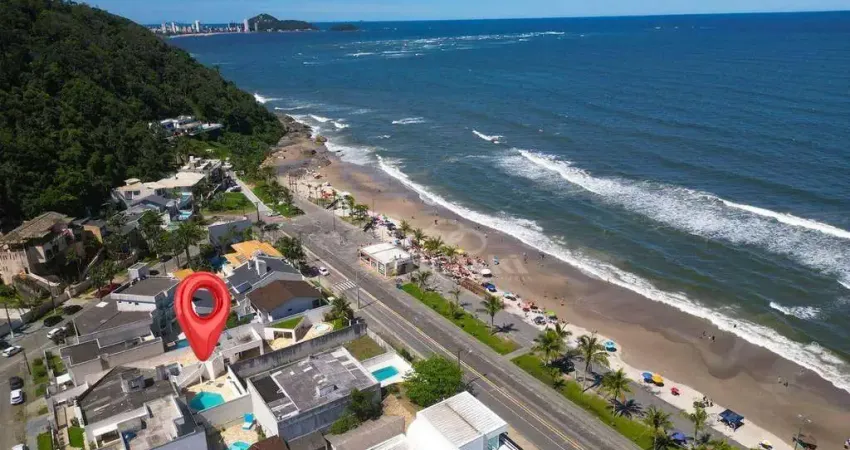 Casa com 5 dormitórios, frente mar, por r$ 4.500/dia - centro - guaratuba/pr