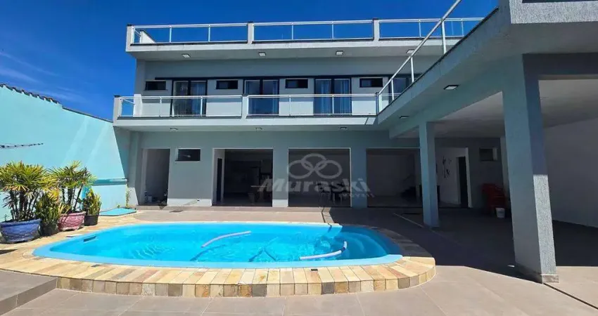 Casa com 4 dormitórios para alugar, 200 m² por r$ 1.300,00/dia - centro - guaratuba/pr