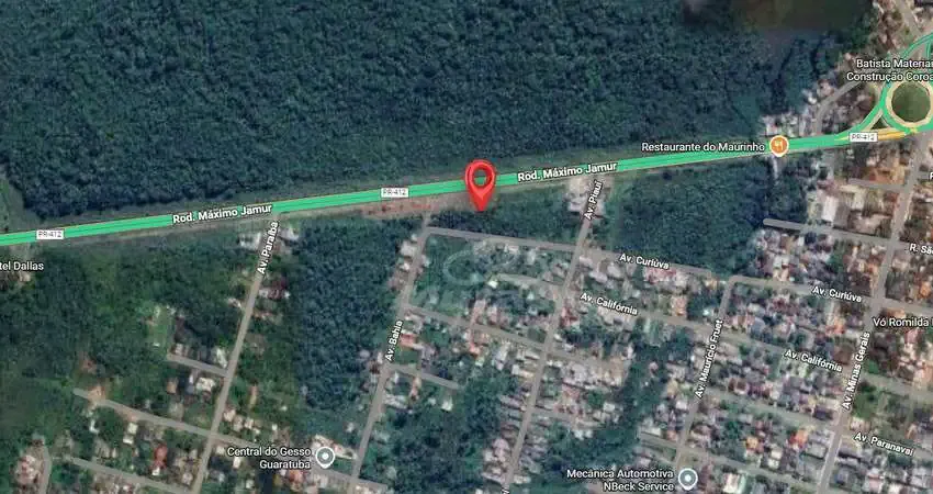 Terreno à venda, 4582 m² por R$ 400.000 - Coroados - Guaratuba/PR