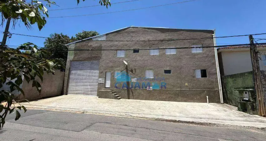 Galpão para alugar, 1200 m² por r$ 30.000,00/mês - ipês (polvilho) - cajamar/sp