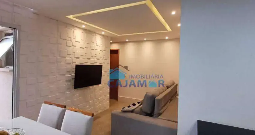 Apartamento com 2 dormitórios à venda, 53 m² por r$ 325.000,00 - altos de jordanésia (jordanésia) - cajamar/sp