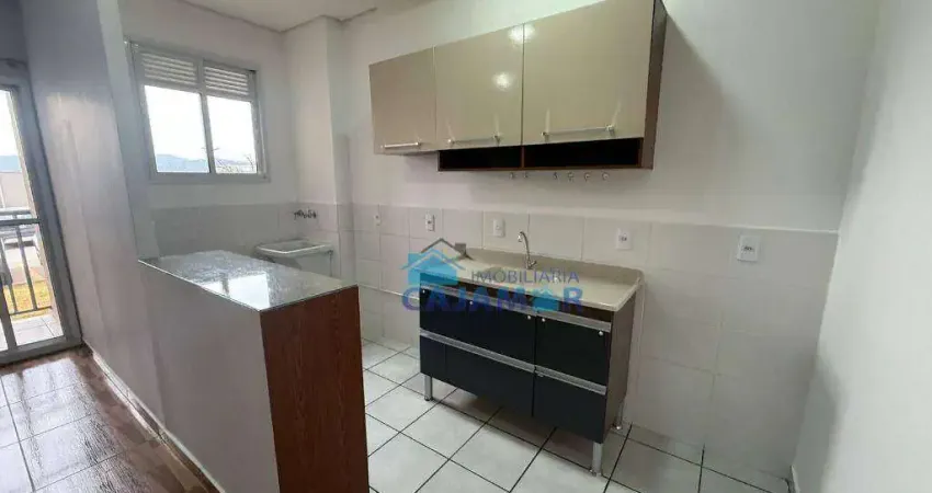 Apartamento com 2 dormitórios, 50 m² - venda por r$ 235.000,00 ou aluguel por r$ 2.000,00/mês - altos de jordanésia (jordanésia) - cajamar/sp