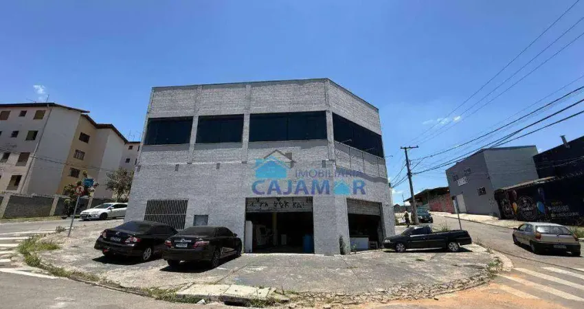 Galpão para alugar, 300 m² por r$ 6.000,00/mês - ipês (polvilho) - cajamar/sp