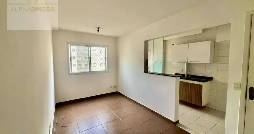 Apartamento com 2 dormitórios para alugar, 52 m² por r$ 2.200,00/mês - portais (polvilho) - cajamar/sp
