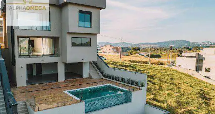 Casa em condomínio alto padrão, modernidade e fino acabamento