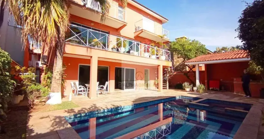 Casa com 5 dormitórios à venda, 550 m² por r$ 2.870.000,00 - residencial cinco (alphaville) - santana de parnaíba/sp