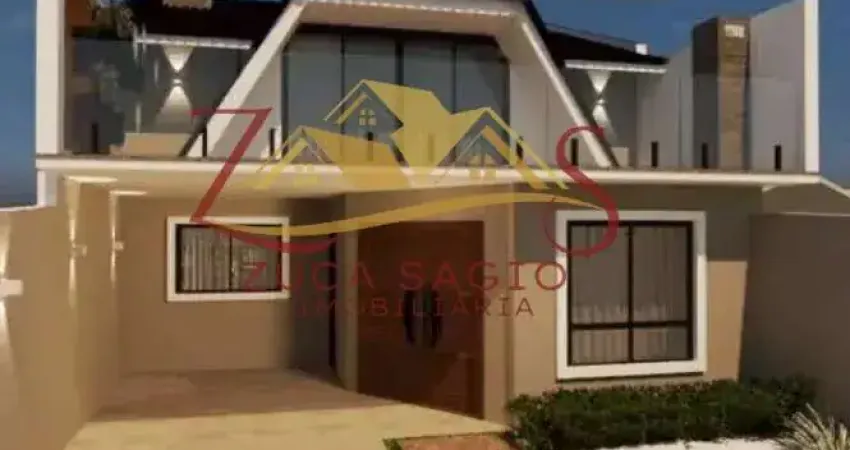 Sobrado (50% construído) com 214,05m² à venda em são josé dos pinhais - bairro ipê (próximo multilit)