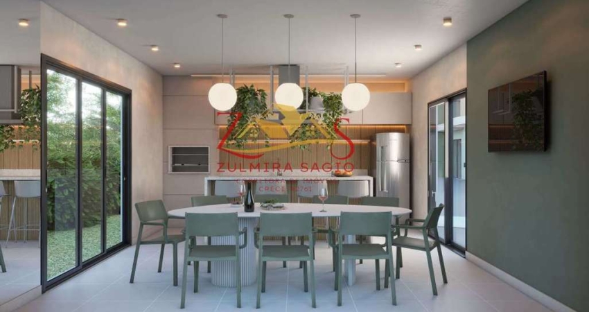 Apartamento à venda em Curitiba, Cajuru, com 2 quartos com suíte, 59,59m²