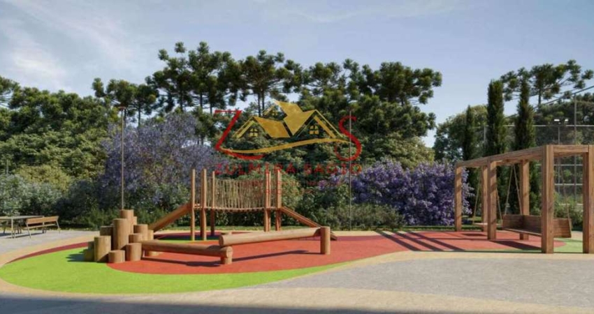 Apartamento Garden à venda em Curitiba, Cajuru, com 2 quartos com suíte, 70,86m²
