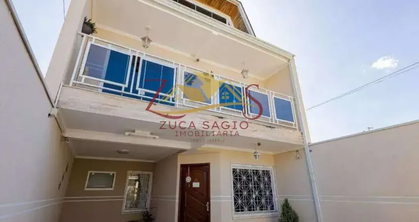 Sobrado triplex à venda em São José dos Pinhais, Costeira, com 3 quartos, 169m²