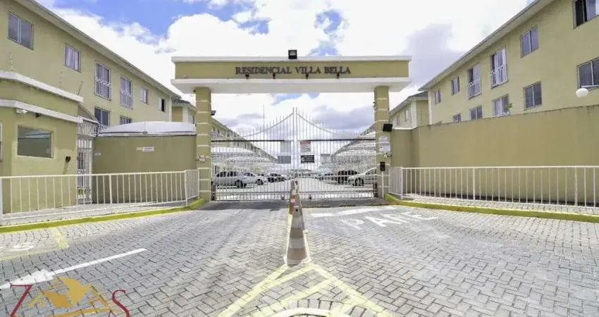 Apartamento para alugar, no condomínio residencial villa bella, em são josé dos pinhais, guatupê, com 3 quartos, 65m²