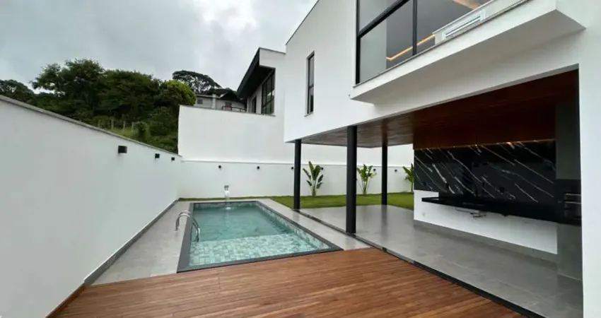 Casa em condomínio fechado com 4 quartos à venda na Rua Investigador Fernando Miranda Esteves, Novo Horizonte, Juiz de Fora
