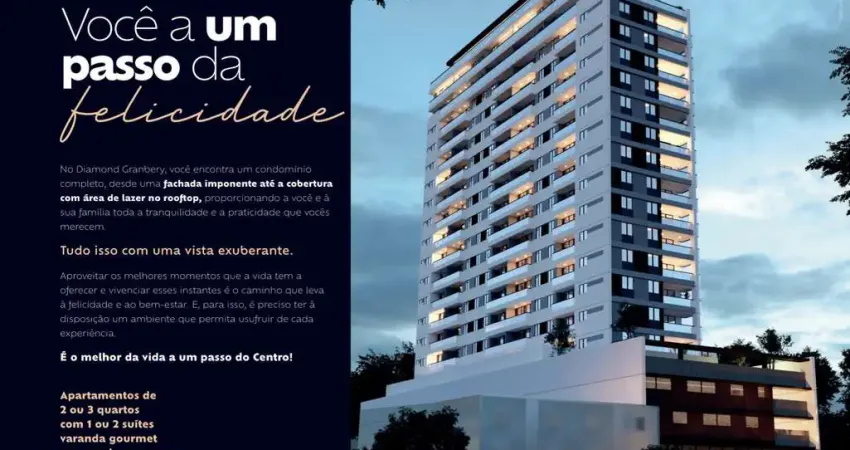 LANÇAMENTO DIAMOND GRANBERY Apartamentos 2 ou 3 quartos com 1 ou 2 suítes no Centro de Juiz De Fora!