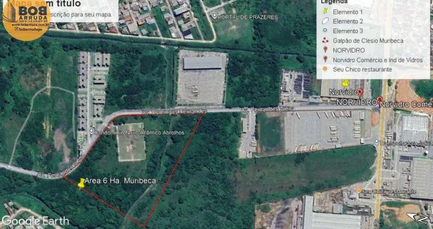 Terreno à venda na Rodovia Empresário João Santos Filho, Marcos Freire, Jaboatão dos Guararapes