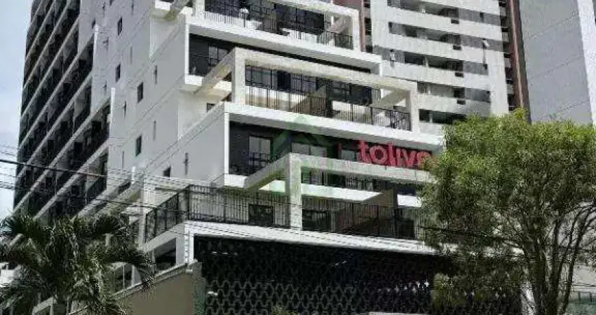 Flat mobiliado à venda na madalena, 1 quarto, 1 vaga. (edf. riverside tolive)