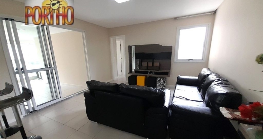Apartamento com Sacada Gourmetem Pitangueiras