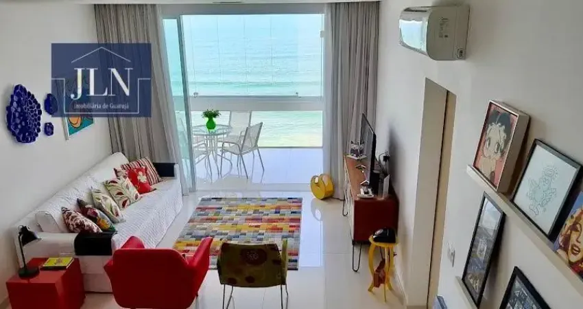 Apartamento reformado frente ao mar pitangueiras - 2 suítes