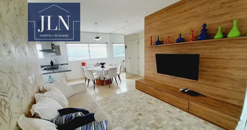 Lindo apartamento na enseada com varanda gourmet - 3 dormitórios sendo 1 suíte