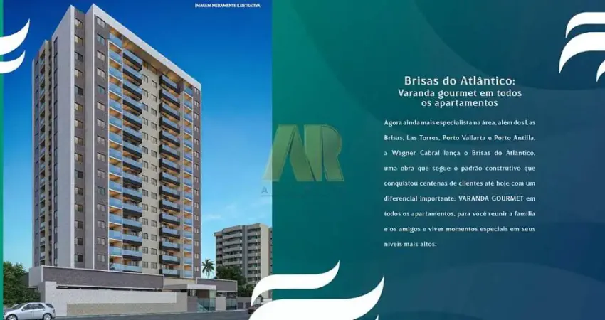 BRISAS DO ATLÂNTICO - LANÇAMENTO - 2 E 3 QUARTOS DE 58 A 78M²