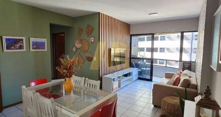 APARTAMENTO 3 QUARTOS | 87M² | MOBILIADO | VARANDA - PONTA VERDE