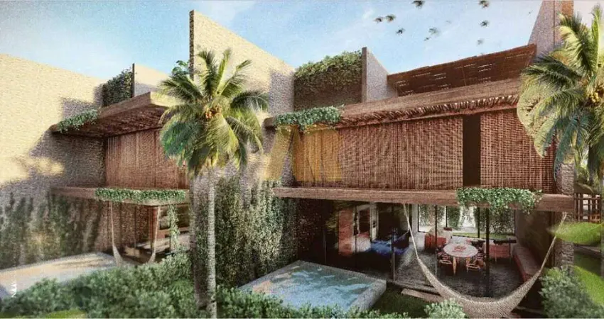 NAAY VILLAS BOUTIQUE - 195M² BEIRA MAR DE TATUAMUNHA