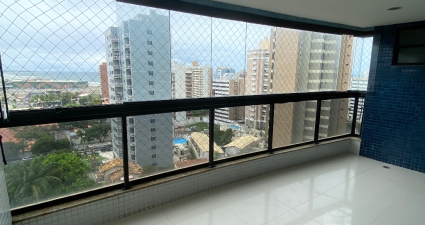 Vendo excelente 3/4 com dependência, varandão vista mar