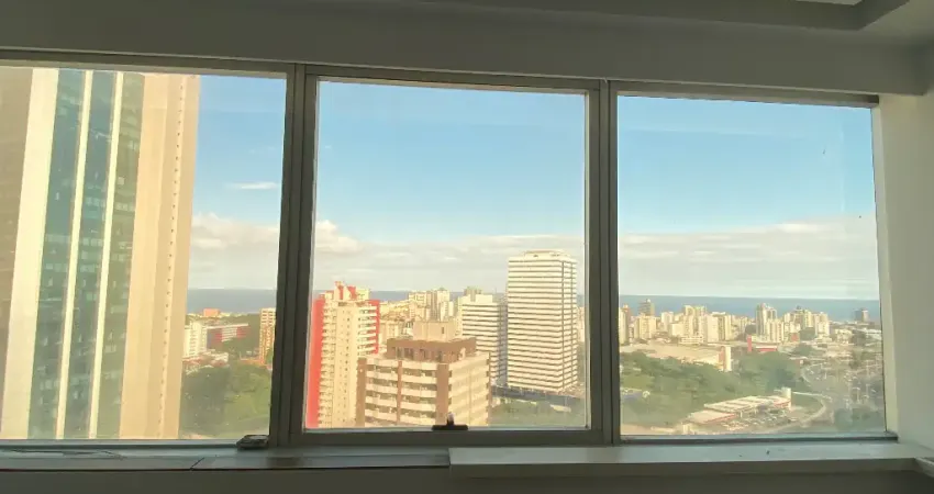 Vendo ou Alugo excelente sala, 103m, VISTA MAR, Magalhães Neto