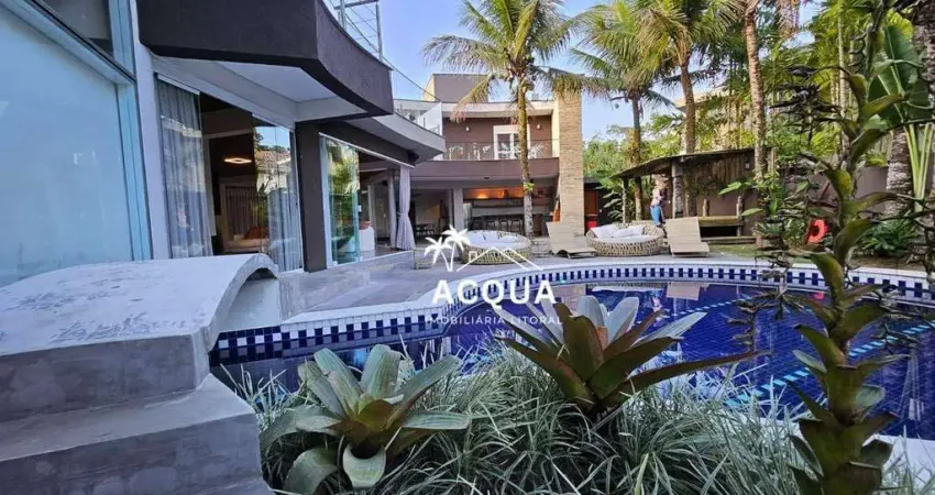 Casa com 5 dormitórios para alugar, 500 m² por R$ 40.000,00/mês - Baleia - São Sebastião/SP