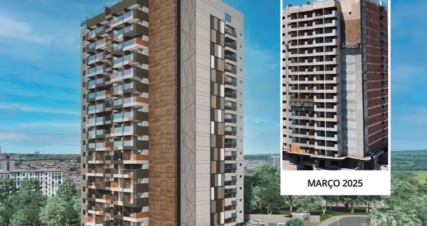 Apartamento para Venda em Ribeirão Preto, Santa Luzia, 1 dormitório, 1 banheiro, 1 vaga