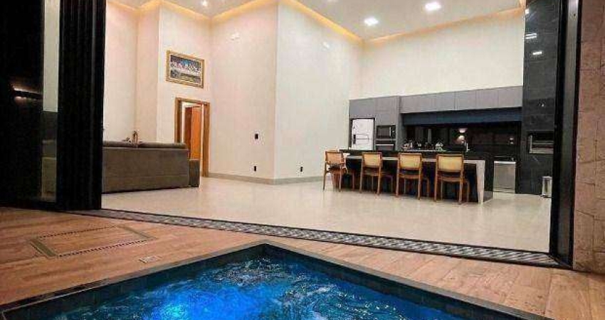 Casa com 3 dormitórios à venda, 200 m² por R$ 1.430.000,00 - Condomínio Terras Alpha Anápolis - Anápolis/GO