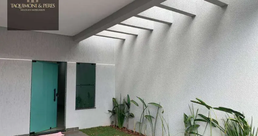 Casa nova com 3 dormitórios à venda, 104 m² por R$ 380.000 - Residencial Ana Caroline - Anápolis/GO