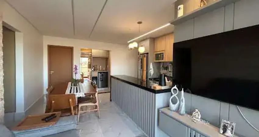 Apartamento com 2 dormitórios à venda, 67 m² por r$ 590.000,00 - jk nova capital - anápolis/go