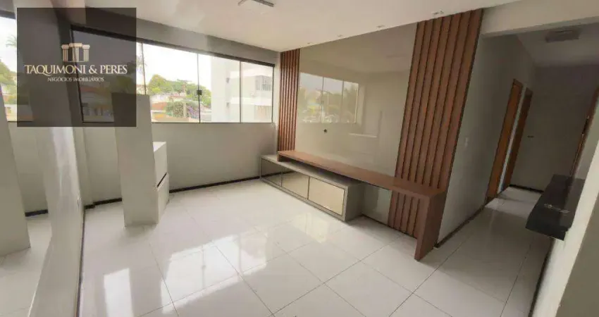 Apartamento com 3 dormitórios , Cidade Jardim , para alugar, 80 m² por R$ 2.454/mês - Cidade Jardim - Anápolis/GO