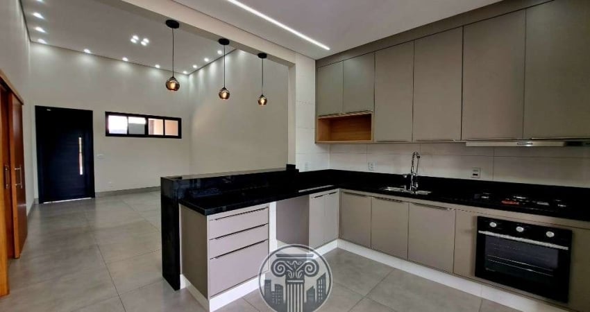 Casa de alto padrão em condomínio na Reserva Sant Ana, Ribeirão Preto-SP: 3 quartos, 3 suítes, 2 salas, 5 banheiros, 4 vagas, 150m².