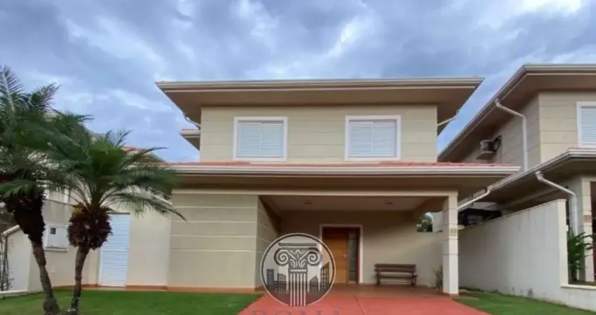 Casa de luxo em condomínio à venda em Ribeirão Preto-SP: 3 quartos, 3 suítes, 2 salas, 5 banheiros, 4 vagas, 243m²