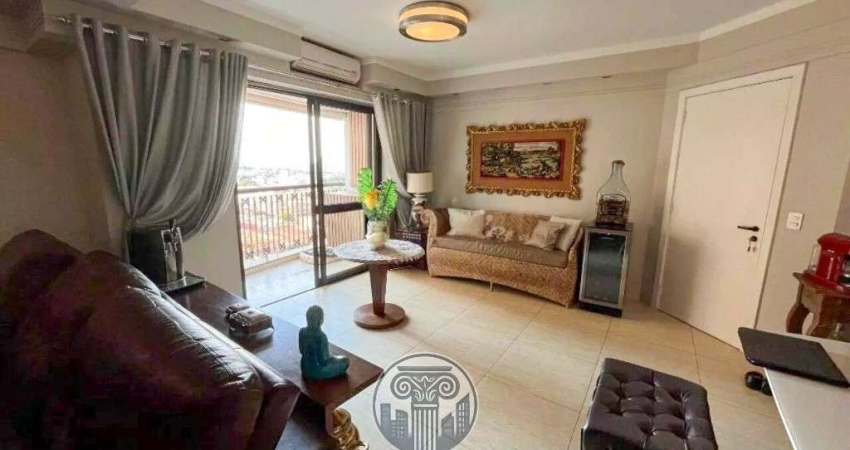 Apartamento de Alto Padrão no Bosque das Juritis: 3 quartos, 1 suíte, 3 salas, 3 banheiros, 2 vagas, 115 m² - Ribeirão Preto-SP.