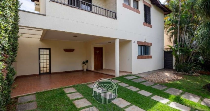 Casa de alto padrão em condomínio no Condomínio Santa Helena em Ribeirão Preto-SP - 4 quartos, 2 suítes, 3 salas, 5 banheiros, 4 vagas, 270m².