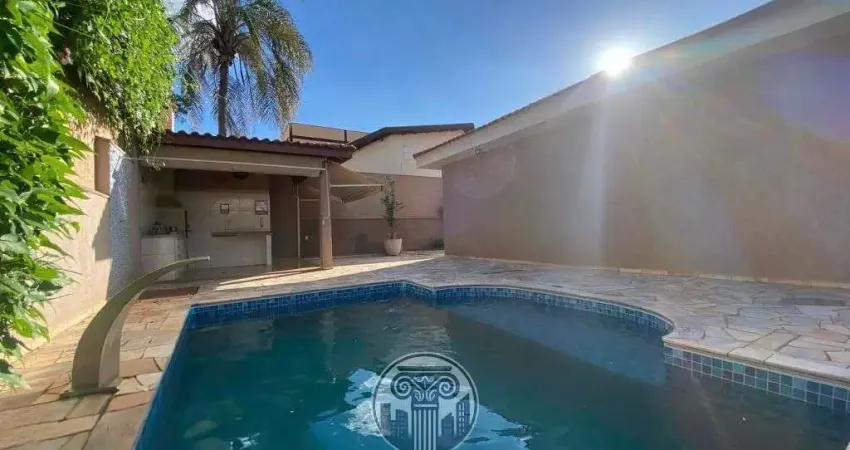 Imperdível oportunidade: Casa à venda em Ribeirão Preto-SP, City Ribeirão - 4 quartos, 2 suites, 3 salas, 5 banheiros, 4 vagas de garagem, 265,00 m².