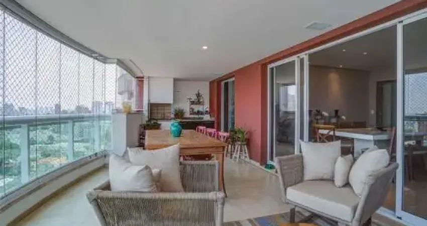 Elegante apartamento tipo para venda com 3 quartos, sendo 3 suítes, 204m²