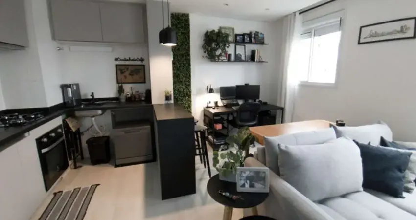 Sensacional apartamento tipo para venda em Jardim  Marajoara com 1 quarto, sendo 1 suíte, 34m²